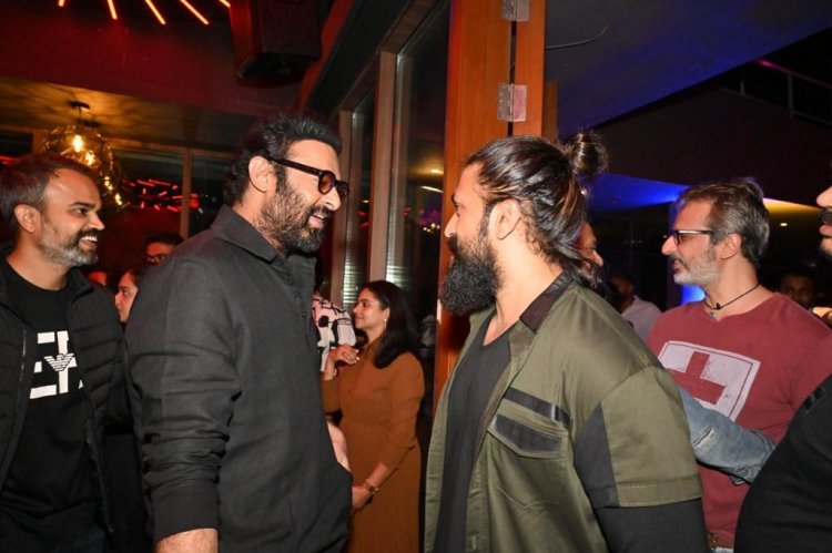 जब बेंगलुरु में हुई प्रभास और रॉकी की मुलाकात