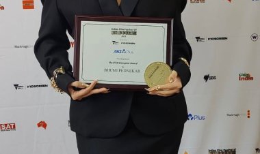 भूमि पेडनेकर को मिला 'डिसरप्टर ऑफ द ईयर' का सम्मान