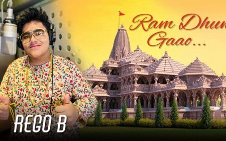 चौदह वर्षीय सेंसेशन रेगो बी ने अनोखा श्रद्धांजलि गीत 'राम धुन गाओ' जारी किया
