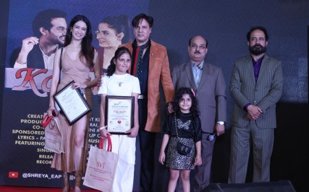 श्रेया फाउंडेशन, प्रोडक्शंस और एंटरटेनमेंट द्वारा युवाओं को प्रेरणा देने वाले म्यूजिक एल्बम लॉन्च