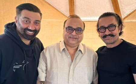 लाहौर 1947' में पहली बार नजर आएगी  रियल लाइफ बाप-बेटे सनी देओल और करण देओल की जोड़ी! किरदार को लेकर आमिर खान का खुलासा