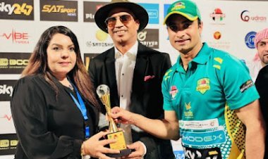 Naghma Khan felicitated by the Government of Dubai