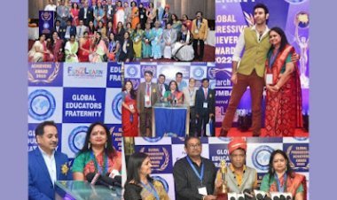 GEF organized grand event of Global Progressive Achievers Award, connecting hearts from Kashmir to Kanyakumari and from Assam to Gujarat