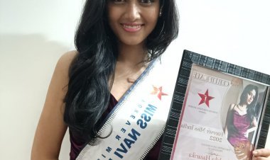 Harshika Hazarika from Navi Mumbai got the City Winner title in Forever Miss, Mrs, and Teen 2022 Season 2 in Miss Category