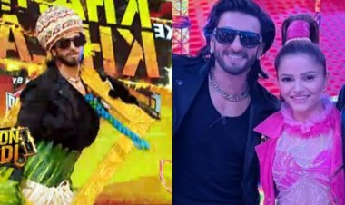 OMG! Ranveer Singh Suffers Wardrobe Malfunction As His Pants Dropped Down During Fashion Face-off With Rubina Dilaik-See VIDEO