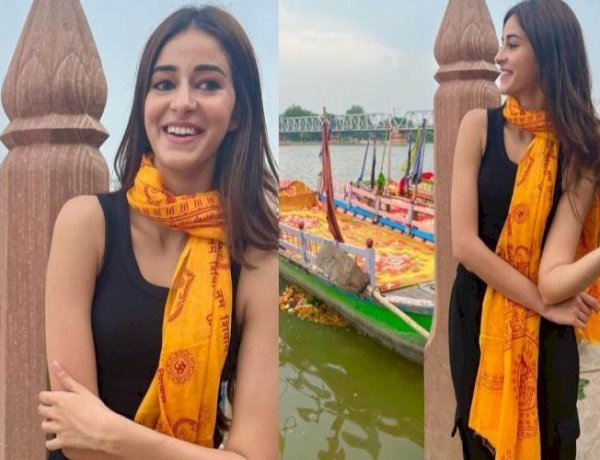 Ananya Pandey Reached Mathura Amid 'Liger' Flop, Told Fans - 'Radhe-Radhe'
