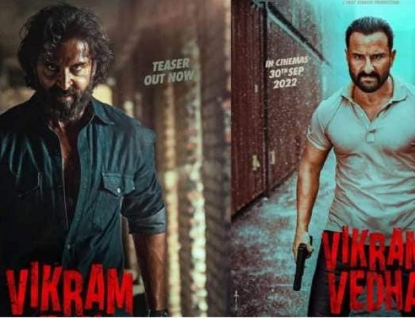 Vikram Vedha advance bookings: Hrithik Roshan-Saif Ali Khan’s actioner starts pre-booking tickets in 1250 multiplexes