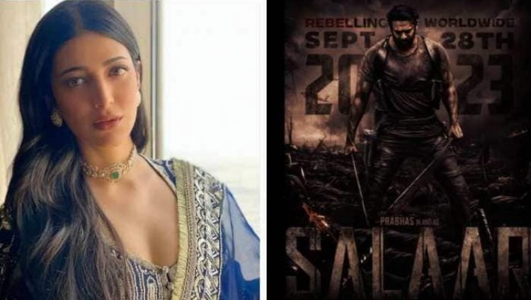 Shruti Hasan opens up on working with ‘Salaar’ director Prashanth Neel, says ‘he is fabulous with his actors’