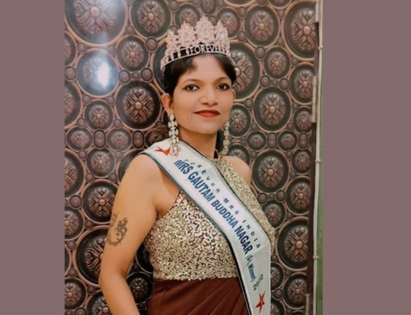 Mrs India 2022 Agrata Singh City Winner from Gautam Buddha Nagar of Uttar Pradesh