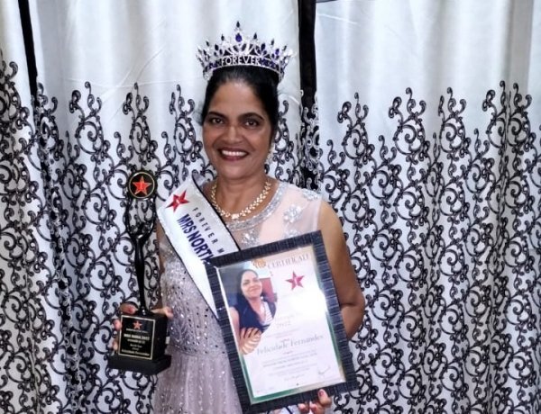 Mrs. India 2022 Felicidad Fernandes State Winner from Goa