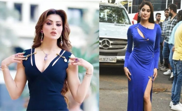 Urvashi Rautela Turns Inspiration For Jahnvi Kapoor As She Copies Her Versace Look