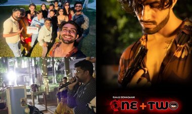 The trailer of Raaju Bonagaani's upcoming movie One Plus Two is all set to release today