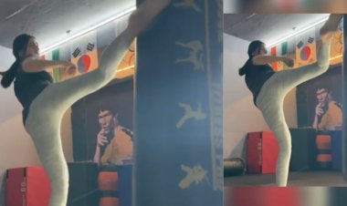 Watch: Kashika Kapoor Serves Serious Workout Goals With Her Intense Kickboxing Session