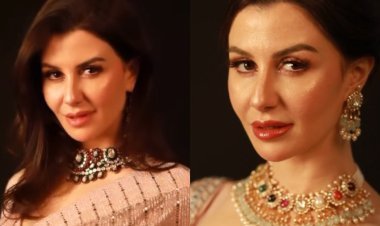 Get Eid Ready With Giorgia Andriani In These Stunning Jouhar By House Of Diamonds Jewels