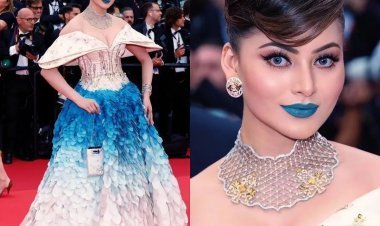Cannes Film Festival 2023: Urvashi Rautela’s Blue Lipstick At Harrison Ford Indiana Jones In Saiid Kobeisy Gown Draws Massive Attention & Love