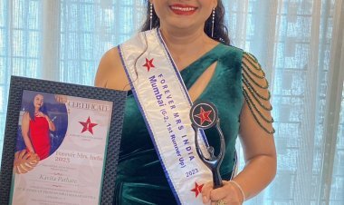 Kavita Pathare Crowned Mrs Mumbai 1st Runner Up at Forever Mrs India 2023