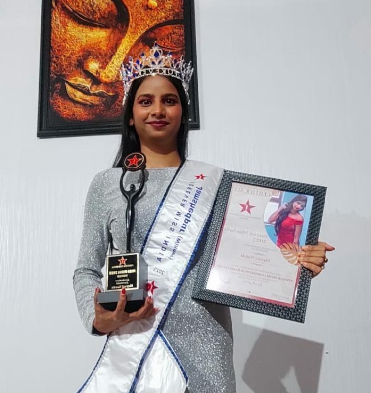Mayuri Nanda Crowned Miss Jamshedpur 2023: A Shining Star in Forever Miss India Pageant