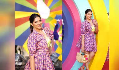 Actress Iti Acharya attends IFFI 2023, shares her happy experience for her fans