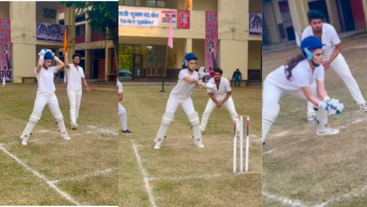 Urvashi Rautela Announces Her Next Bollywood Movie, Shares Video Of Her Playing Cricket And Donning A Proper Cricketer Look, What's Brewing?