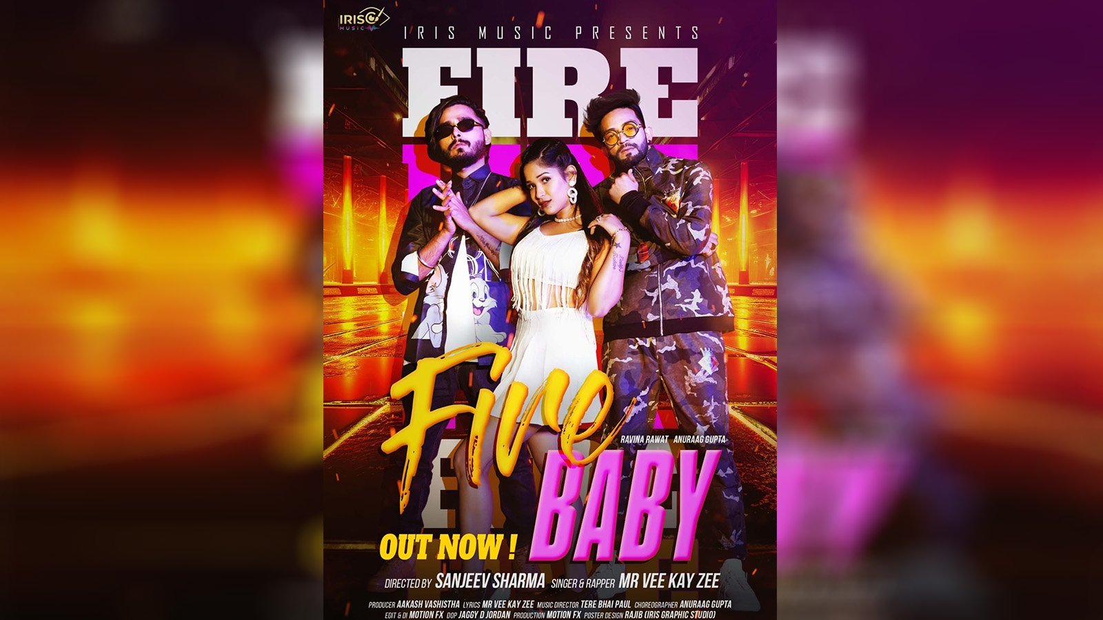 Iris Music Unveils 'Fire Baby': A Dynamic Rap Masterpiece released today
