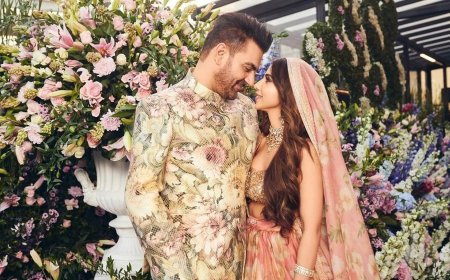 Arbaaz & Sshura: Blossoming Together on Their Wedding Day