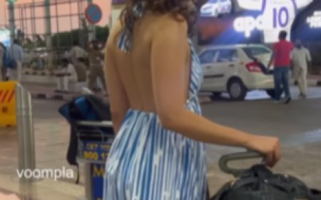 Seerat Kapoor Arrives In Goa To Attend Rakulpreet And Jackky's Wedding