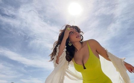 Uff What A Diva: Shama Sikander raises oomph quotient like never before  at Dubai's Kyma beach, see sizzling pics