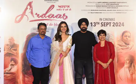 Jio Studios, Humble Motion Pictures and Panorama Studios unveil the trailer of Punjabi superstar Gippy Grewal’s third instalment of the popular Ardaas series,Ardaas Sarbat De Bhale Di