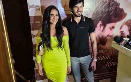 Success Party of Music Album 'Raataan Kaali'  at The Glass House Lounge!