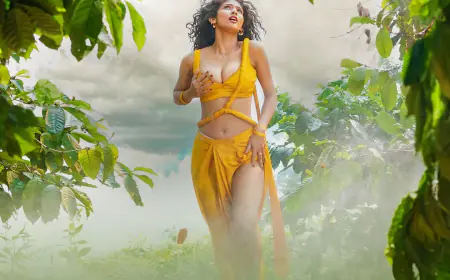 Ram Gopal Varma's discovery, Actress Aaradhya Devi starrer thriller film 'Saaree' song 'I Want Love' is Out Now