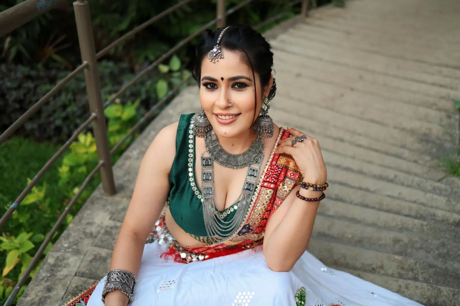 I feel positive energy and a special vibe during these days: Monika Singh on Navratri