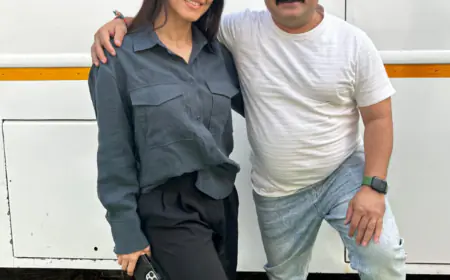 Actress Delbar Arya To be Next Seen In Nagendar Choudhary Upcoming Web Series Drops BTS Pictures from the sets