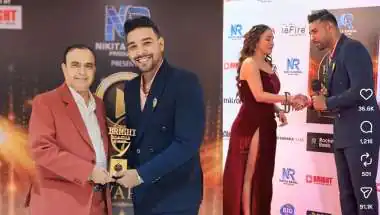 Meet Harshit Dhingaun ! The Viral Red-Carpet Host Seen After Nikita Rawal’s Oops Moment Wins “Best Emerging Bollywood Host” at Bright OTT & Style Awards 2026