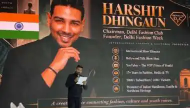Harshit Dhingaun Promotes India-Russia Fashion Diplomacy conducts Masterclass on Northeast Handlooms at Russia’s Admiralty Needle Festival